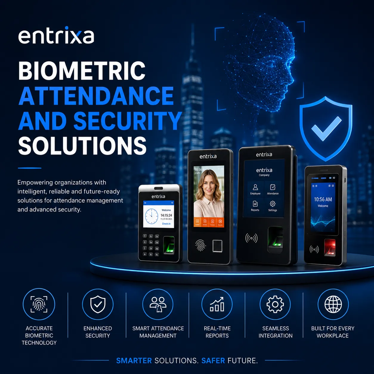 Entrixa Biometric Attendance and Security Solutions