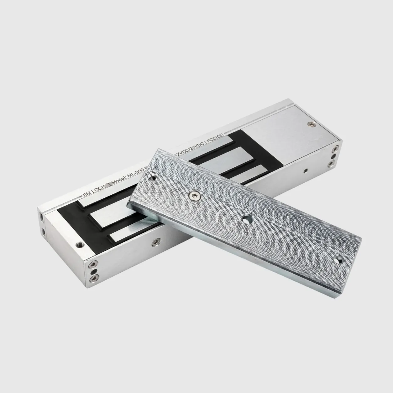 EM Lock-1200 LBS Without Feedback 2 wire (Single Leaf)